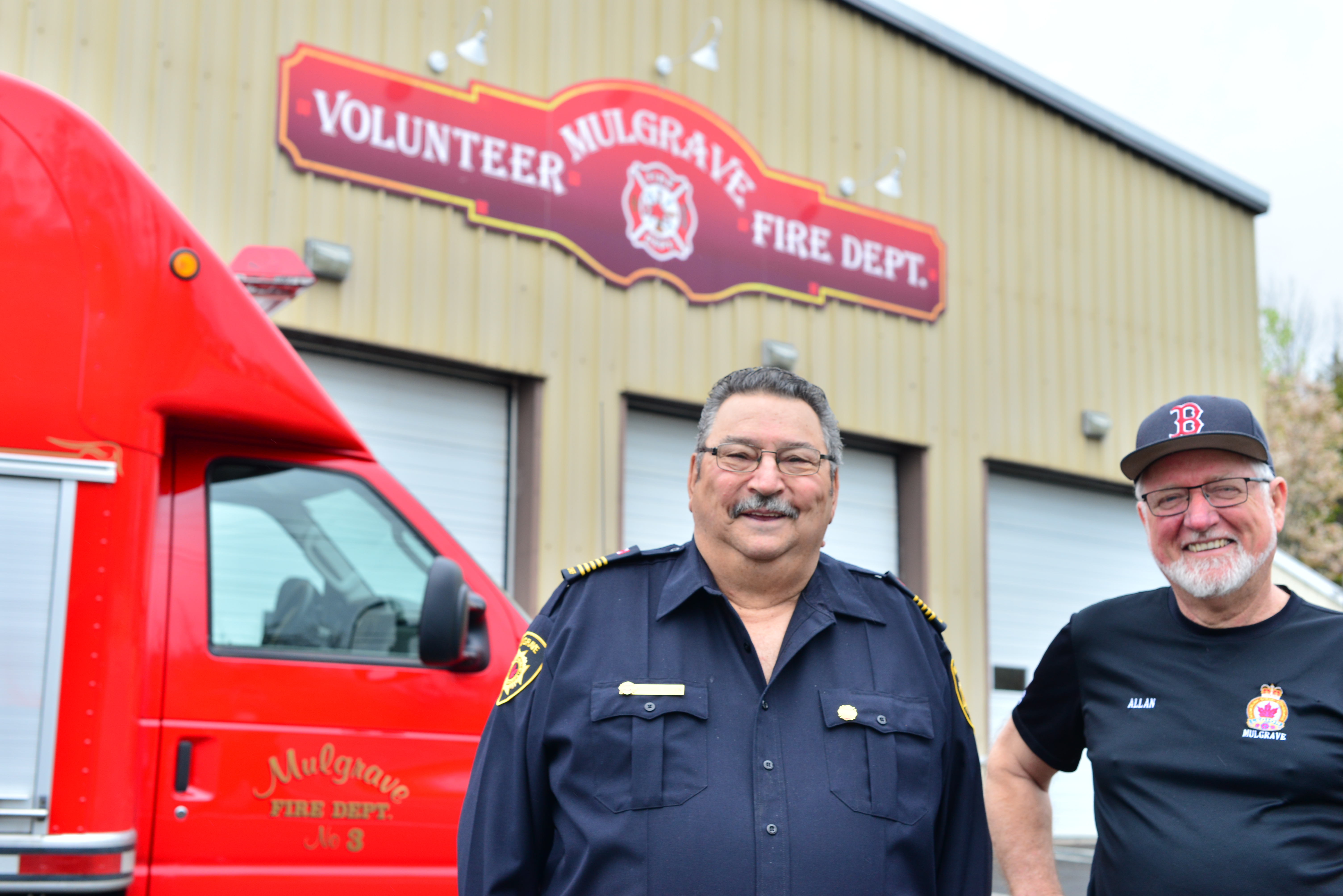 Mulgrave's Volunteer Fire Department replaced truck frame